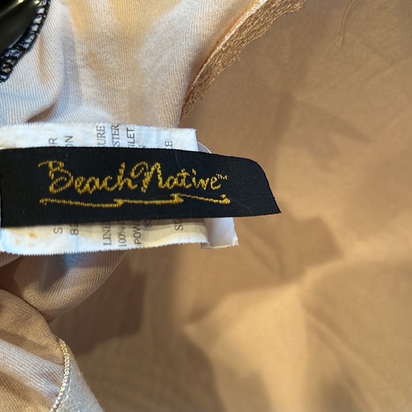 Zebra Print Halter Tankini Top - Picture 7 of 8